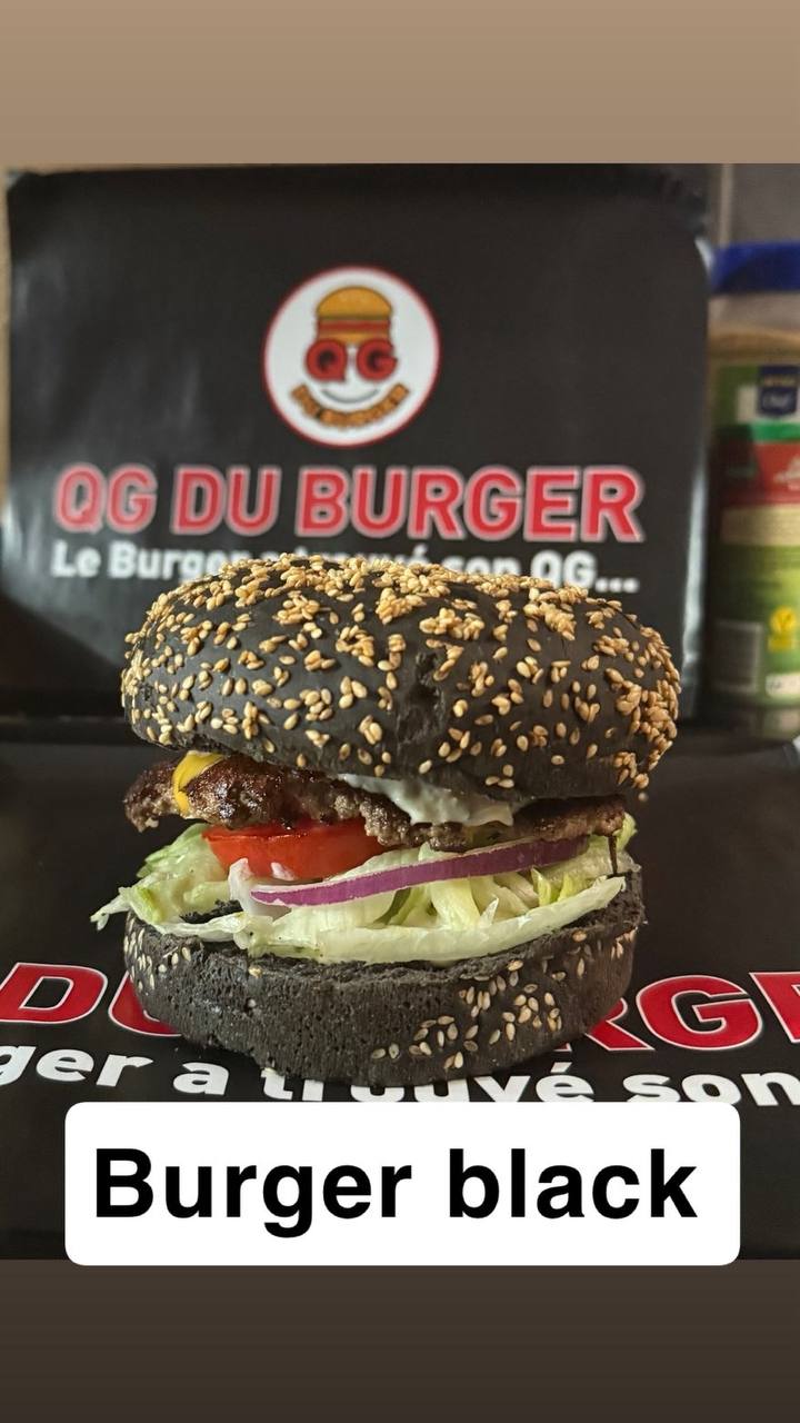 Burger Black