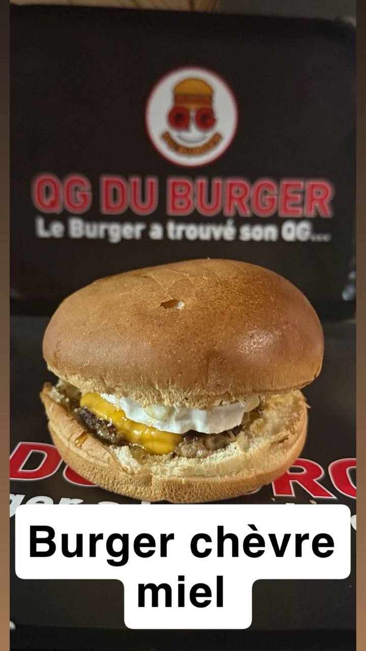 Burger Chèvre Miel