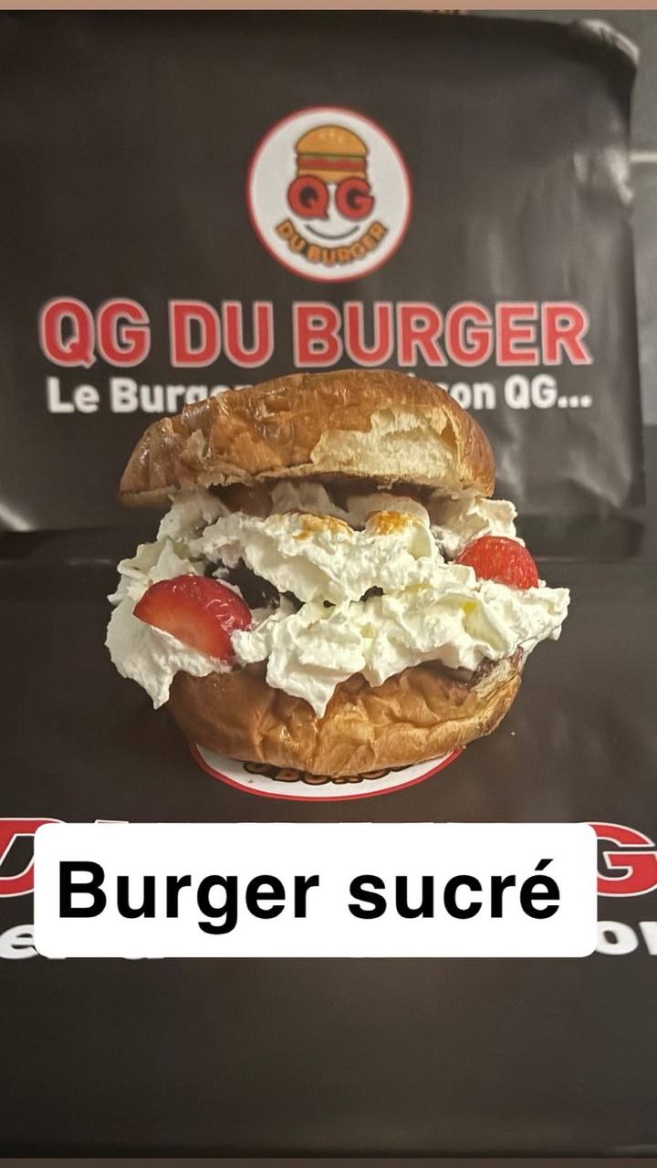 Burger Sucré maison